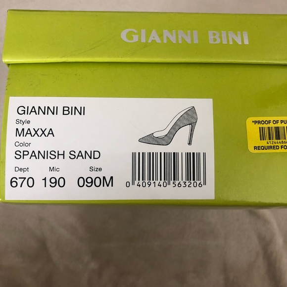 GIANNI BINI sparkle heels - Picture 6 of 6